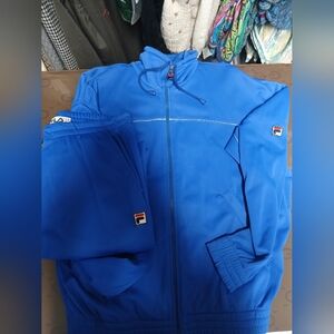 Fila Men's Track Suit, Jacket and Pants Classic